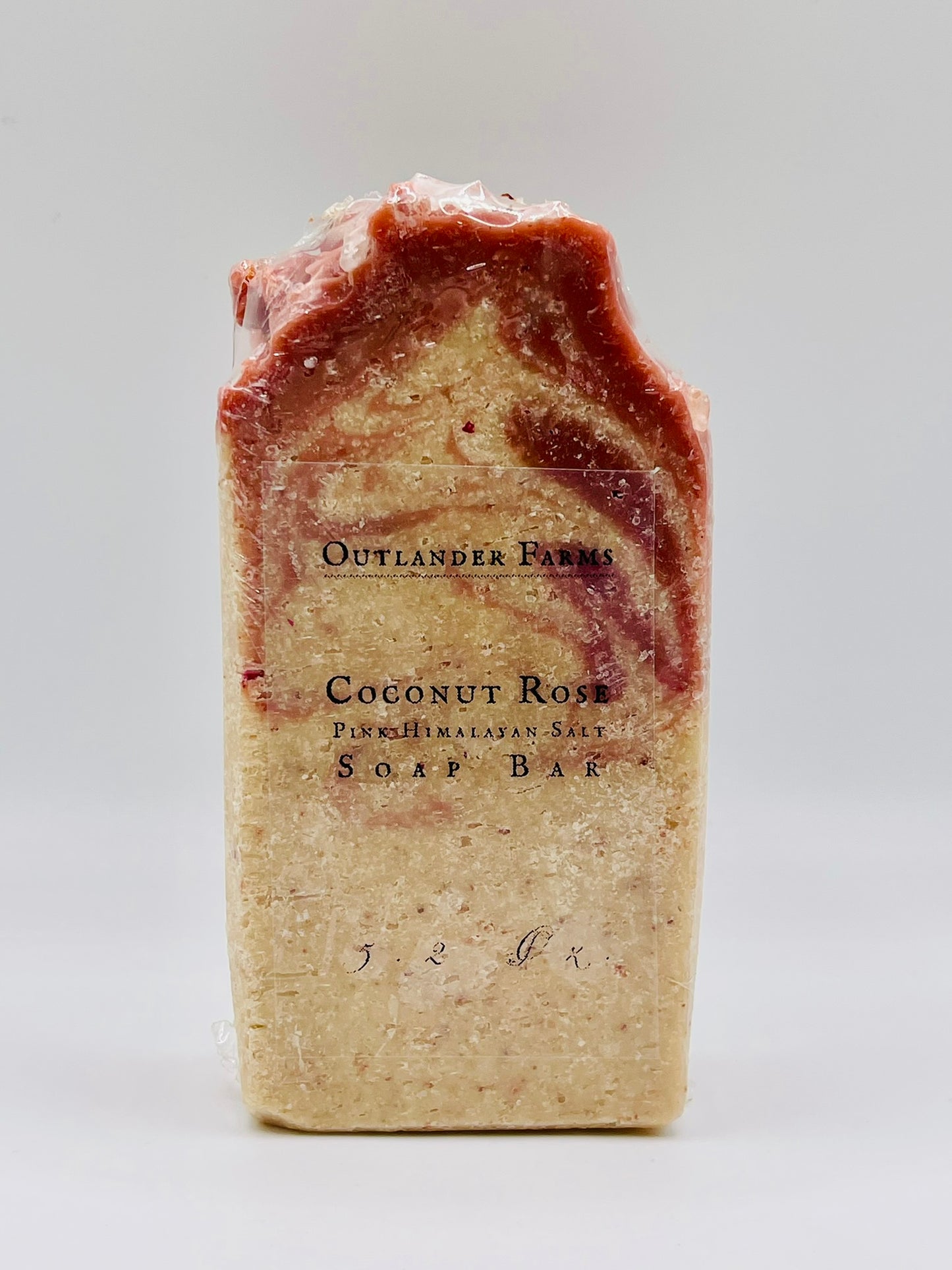 Coconut Rose Pink Himalayan Salt Soap