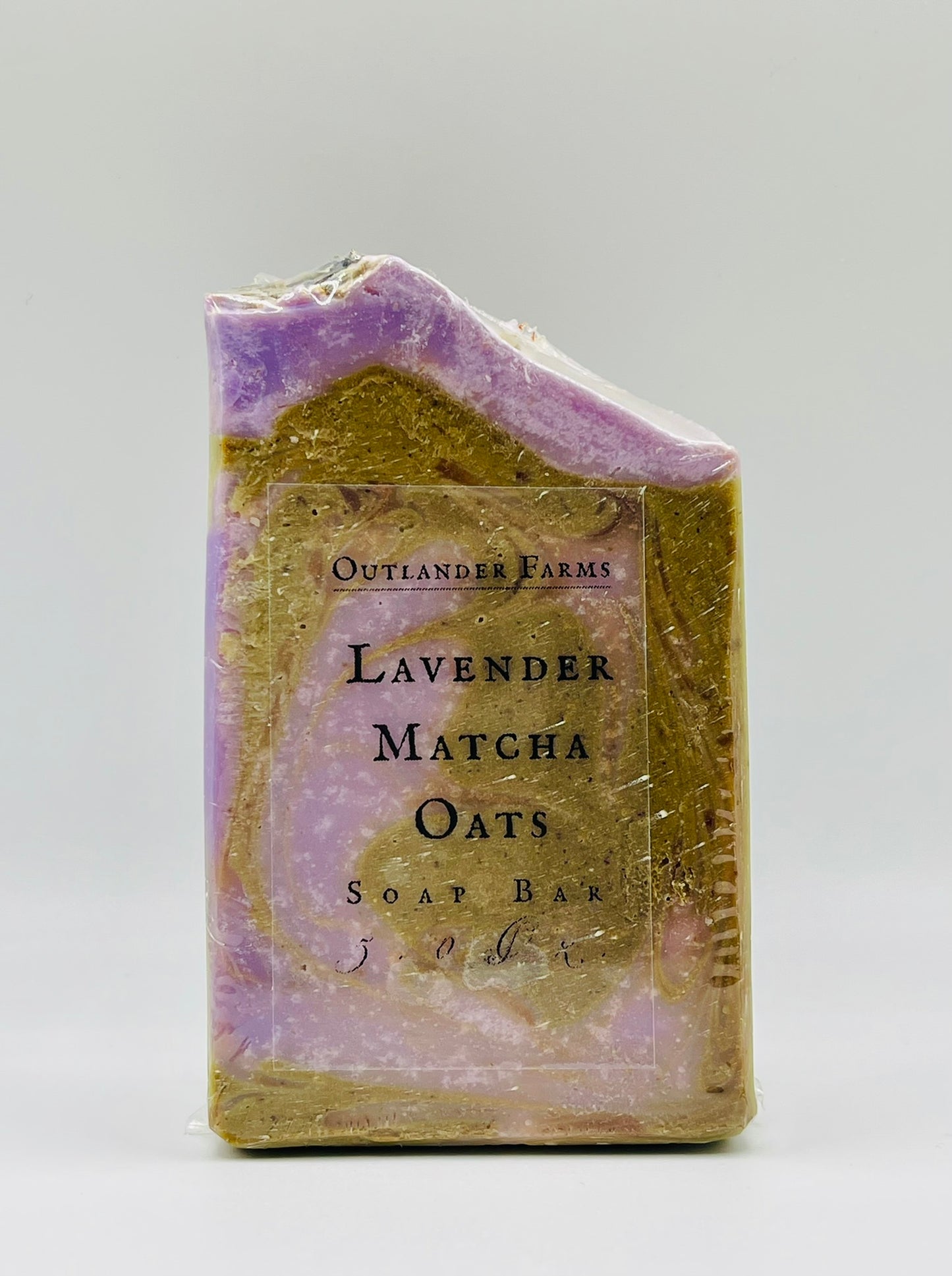 Lavender Matcha Oat Soap