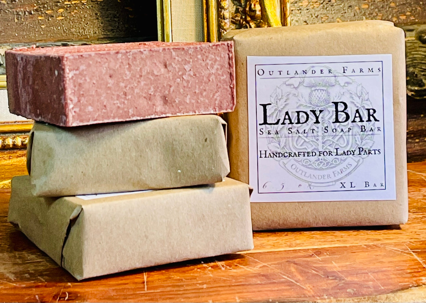 Lady Bar Sea Salt Soap Bar - Handcrafted for Lady Parts