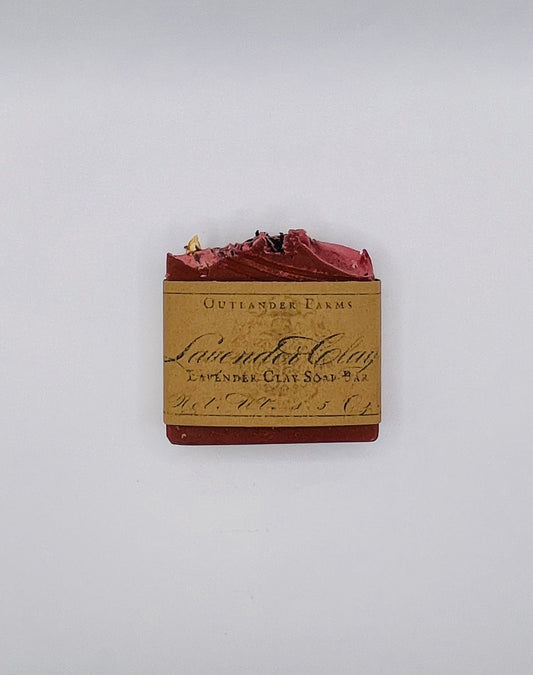 Lavender Clay Soap Bar
