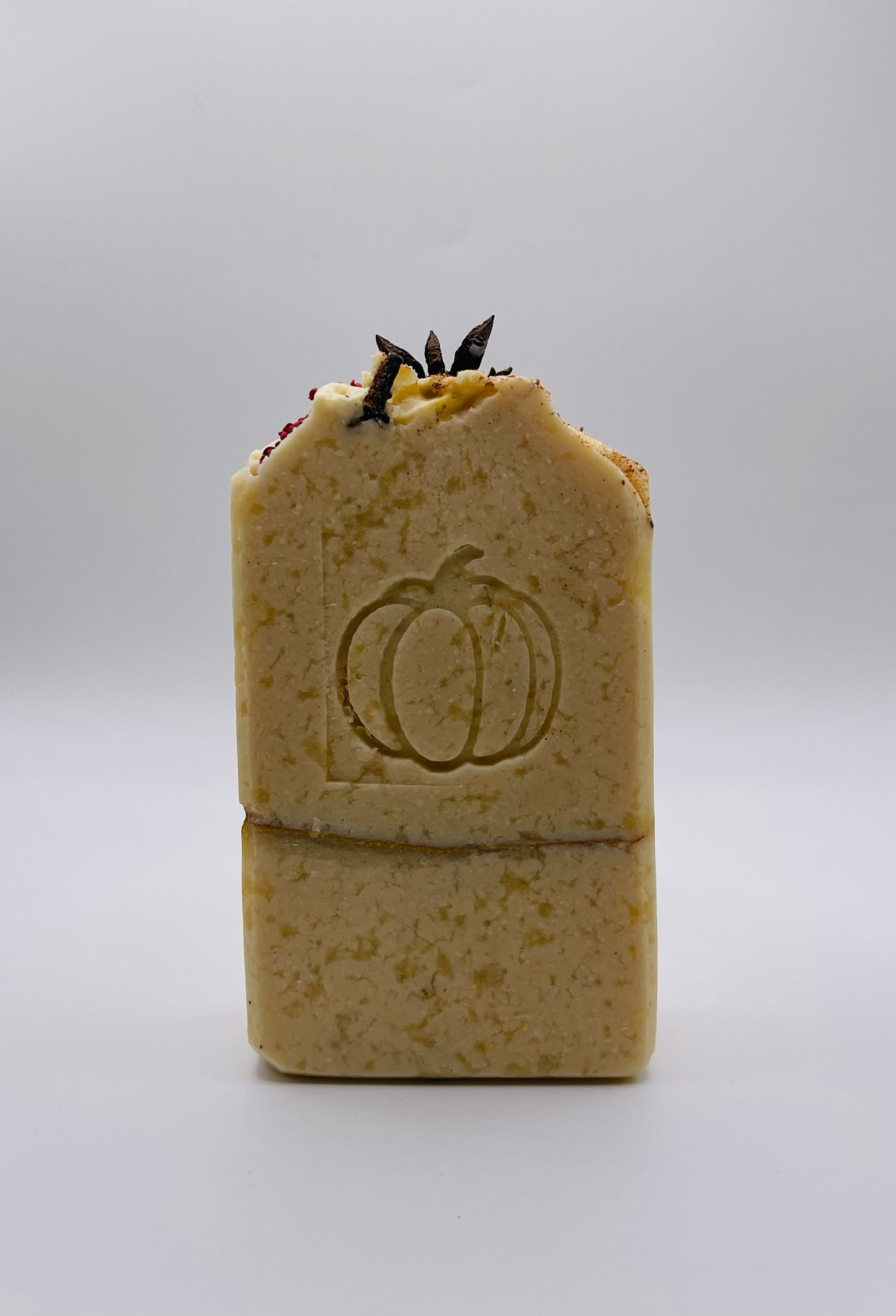 White Pumpkin Spice Soap Bar
