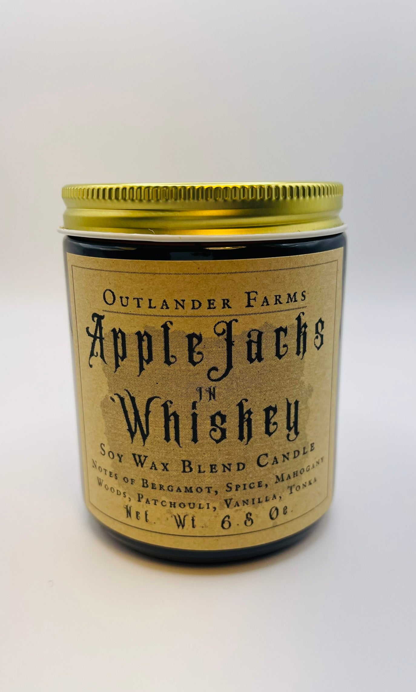 AppleJacks in Whiskey 6.5 oz Soy Blend Candle